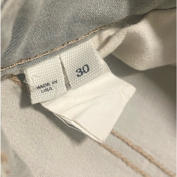 Designer Helmut Lang Light Grey Slim Straight Never Worn Jeans With Tag - Picture 5 of 5